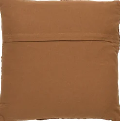 Discount Dutch Decor Dekokissen Lex braun 45 x 45 x 22 cm Kissen|Dekokissen