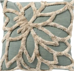 Best Dutch Decor Dekokissen Livia grün 45 x 45 x 5 cm Kissen|Dekokissen