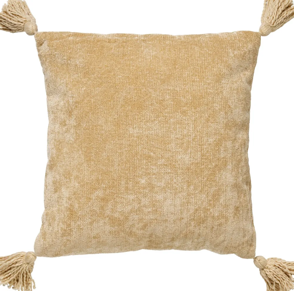 Outlet Dutch Decor Dekokissen Nino beige 45 x 45 x 22 cm Kissen|Dekokissen