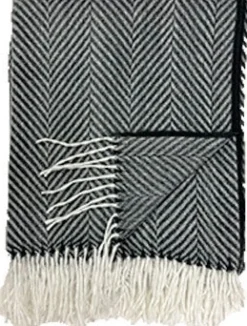 Clearance Dutch Decor Plaid Josefien grau 140 x 180 cm Decken & Plaids