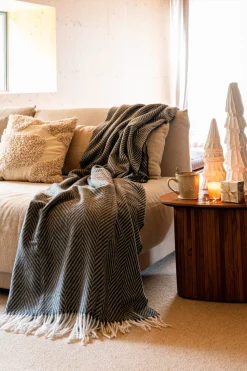 Best Dutch Decor Plaid Josefien grün 140 x 180 cm Decken & Plaids