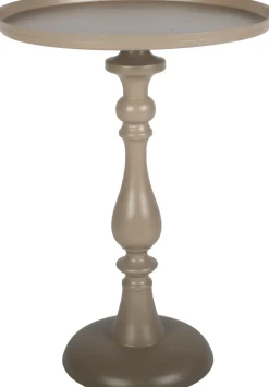 Dutch Tribes Beistelltisch Sussu taupe D 37 H 50 cm Beistelltische|Beistelltische
