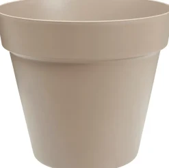Outlet Easyday Blumentopf Smile Straight grau D 39 H 34,7 cm Blumentöpfe|Blumentöpfe & Pflanzgefäße