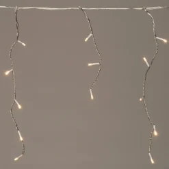 Best Eisregen Lichterkette Ergänzungsset mit 96 LEDs warmweiß 4 m Eisregen Lichterketten