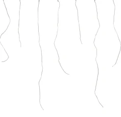 Hot Eisregen-Lichterkette mit 180 LEDs extra warm 3,6 m Eisregen Lichterketten