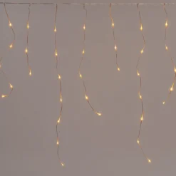 Hot Eisregen-Lichterkette mit 180 LEDs extra warm 3,6 m Eisregen Lichterketten