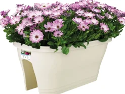 Sale Elho Balkonkasten Corsica weiß 58 x 29,6 x 24 cm Balkonkästen|Blumentöpfe & Pflanzgefäße