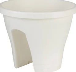 Sale Elho Balkonkasten Corsica weiß D 29 H 23,8 cm Balkonkästen|Blumentöpfe & Pflanzgefäße