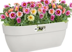 Best Elho Balkonkasten Vibia Easyhanger weiß 46 x 24,1 x 26,5 cm Balkonkästen|Blumentöpfe & Pflanzgefäße