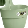 Hot Elho Balkonkasten Vibia Easyhanger grün 20,5 x 24,1 x 26,5 cm Blumenampeln & Hängetöpfe|Blumentöpfe & Pflanzgefäße