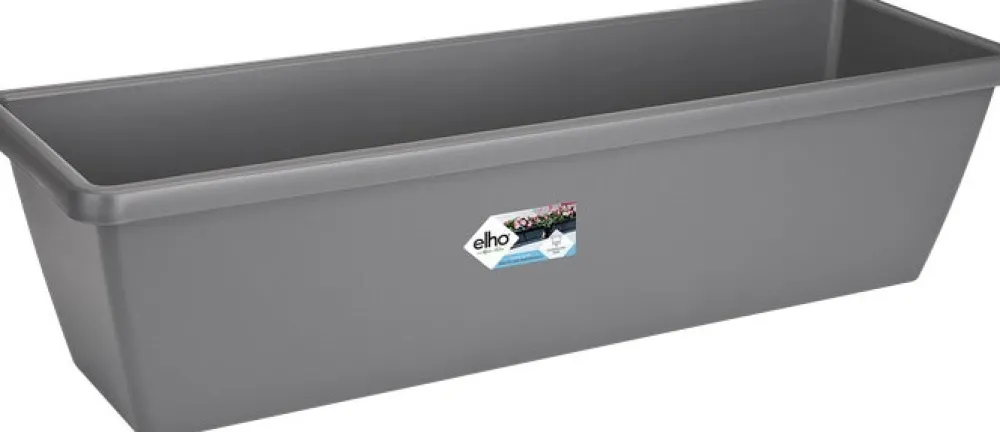 Hot Elho Barcelona XL Blumenkasten 60 cm anthrazit Pflanzkübel|Blumentöpfe & Pflanzgefäße