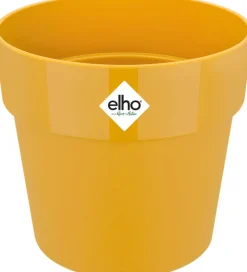 Hot Elho Blumentopf B. for original D 16 cm H 14,6 cm gelb Blumentöpfe & Pflanzgefäße|Blumentöpfe
