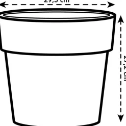 Online Elho Blumentopf B. for original D 29,5 cm H 27,2 cm ocker Blumentöpfe & Pflanzgefäße|Blumentöpfe