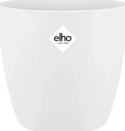 Online Elho Blumentopf Brussels rund D 18,2 cm H 16,7 cm weiß Blumentöpfe & Pflanzgefäße|Blumentöpfe