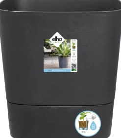 Sale Elho Blumentopf greensense aqua care grau 38 x 38 x 39 cm Blumentöpfe & Pflanzgefäße|Blumentöpfe