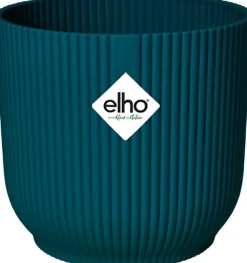 Best Elho Blumentopf Vibes blau D 16,1 H 14,8 cm Blumentöpfe & Pflanzgefäße|Blumentöpfe