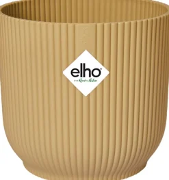 Elho Blumentopf Vibes gelb D 16,1 H 14,8 cm Blumentöpfe & Pflanzgefäße|Blumentöpfe