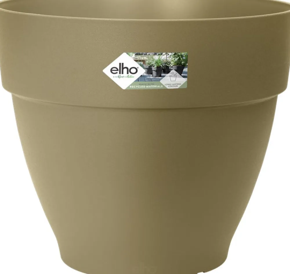 New Elho Blumentopf Vibia Campana grün D 30 H 25 cm Blumentöpfe|Blumentöpfe & Pflanzgefäße