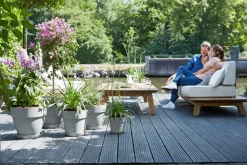 Best Elho Blumentopf Vibia Campana grau D 30 H 25,3 cm Blumentöpfe|Blumentöpfe & Pflanzgefäße