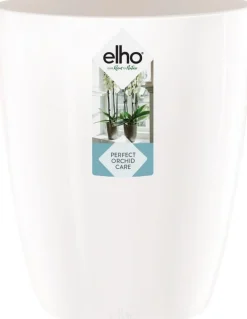Discount Elho Brussels Diamond Orchideentopf weiß D 12,7 H 15,2 cm Blumentöpfe|Blumentöpfe & Pflanzgefäße