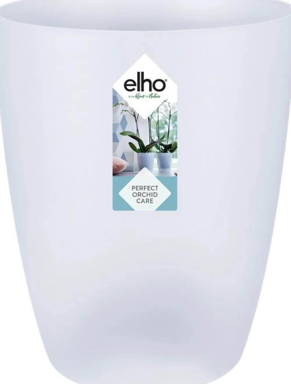 Elho Brussels Orchideentopf transparent D 12,7 H 15,2 cm Blumentöpfe & Pflanzgefäße|Blumentöpfe