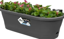 Hot Elho Corsica Balkonkasten 58,5 x 24,5 x 20,2 cm  anthrazit Balkonkästen|Blumentöpfe & Pflanzgefäße