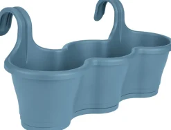 Sale Elho Corsica Balkonkasten blau 53,5 x 27,1 x 25,9 cm Balkonkästen|Blumentöpfe & Pflanzgefäße