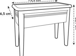 Discount Elho green basics Anzuchtkasten grün 37 x 75 x 65 cm Anzuchtkästen & Mini-Gewächshäuser