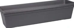 Clearance Elho green basics Balkonkasten 50 cm anthrazit Balkonkästen|Blumentöpfe & Pflanzgefäße