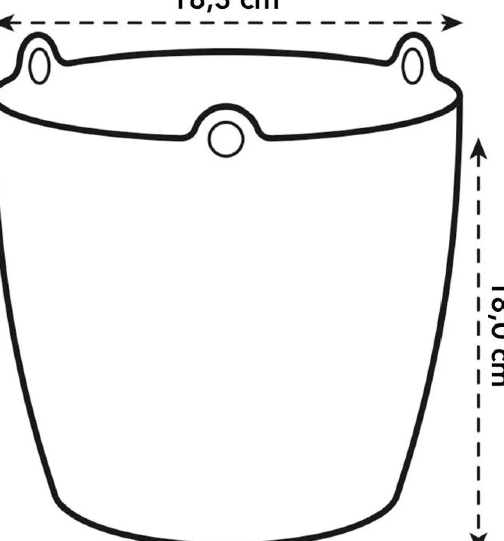 Hot Elho Hängeampel Brussels mit Schnur D 18,3 cm H 18 weiß Blumenampeln & Hängetöpfe|Blumentöpfe & Pflanzgefäße