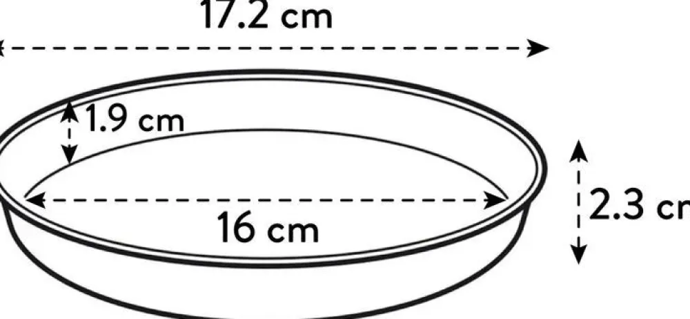 Sale Elho Loft urban Untersetzer D 17 H 2,5 cm weiß Untersetzer