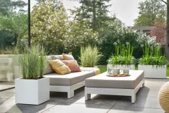 Discount Elho Pflanzkübel Vivo 39 x 78 x 37,5 cm weiß Pflanzkübel|Pflanzkübel & Blumenkübel