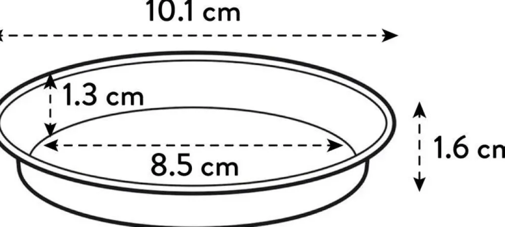 Sale Elho Untersetzer green basics schwarz D 10 H 1,5 cm schwarz Untersetzer