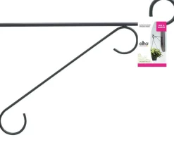 Clearance Elho Wandhaken Eleganz 30 cm anthrazit Haken & Bügel