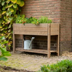 Discount Esschert Design Hochbeet braun 118,6 x 40,6 x 78 cm Anzuchtkästen & Mini-Gewächshäuser