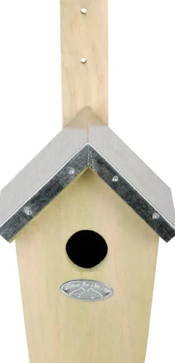 Esschert Design Nistkasten grün 15 x 12,6 x 30 cm Gartenvögel|Vogelhäuser & Nistkästen