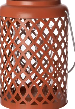 Hot Esschert Windlicht terracotta D 16 H 23 cm Laternen & Windlichter