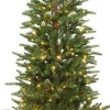 Clearance Everlands Künstlicher Weihnachtsbaum Alpbach mit 220 warmweißen Lichtern D 75 H 210 cm Künstliche Weihnachtsbäume