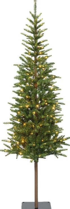 Clearance Everlands Künstlicher Weihnachtsbaum Alpbach mit 220 warmweißen Lichtern D 75 H 210 cm Künstliche Weihnachtsbäume