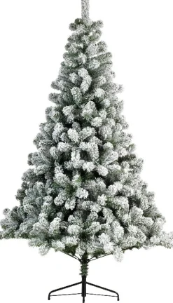 Discount Everlands künstlicher Weihnachtsbaum Imperial Pine mit Schnee D 137 H 210 cm Künstliche Weihnachtsbäume