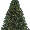 Hot Everlands künstlicher Weihnachtsbaum Imperial Pine 460 LEDs warm weiß D 147 H 240 cm Künstliche Weihnachtsbäume