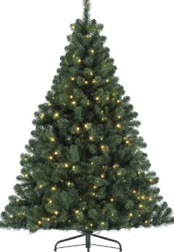 Hot Everlands künstlicher Weihnachtsbaum Imperial Pine 460 LEDs warm weiß D 147 H 240 cm Künstliche Weihnachtsbäume