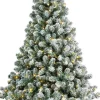 Sale Everlands künstlicher Weihnachtsbaum Imperial Pine mit Schnee 460 LEDs warm weiß D 147 H 240 cm Künstliche Weihnachtsbäume