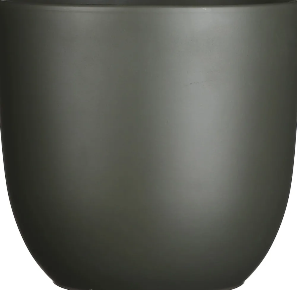 Discount Everydays by Blumentopf D 22,5 cm H 20 cm dunkelgrün matt Blumentöpfe & Pflanzgefäße|Blumentöpfe