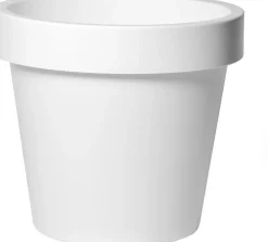 New Everydays by Blumentopf Freek weiß D 40 H 35 cm Blumentöpfe|Blumentöpfe & Pflanzgefäße