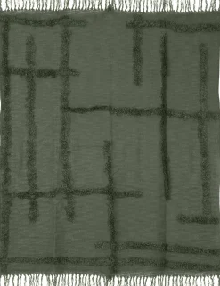 Hot Everydays by Decke Filip grün 180 x 130 Decken & Plaids