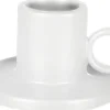 Discount Everydays by Kerzenständer Ears weiß D 12,5 cm H 7 cm Kerzenständer