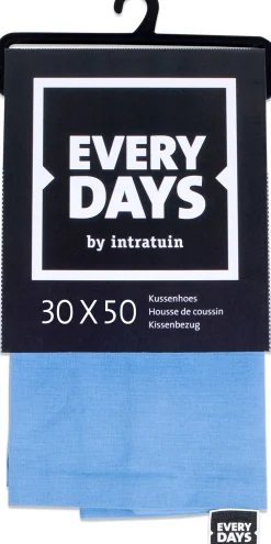 Everydays by Kissenbezug Baumwolle blau 30 x 50 cm Kissen