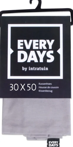 Clearance Everydays by Kissenbezug Baumwolle grau 30 x 50 cm Kissen