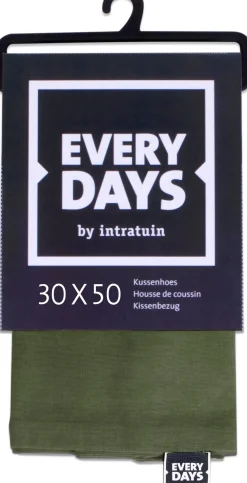 New Everydays by Kissenbezug Baumwolle hellgrün 30 x 50 cm Kissen